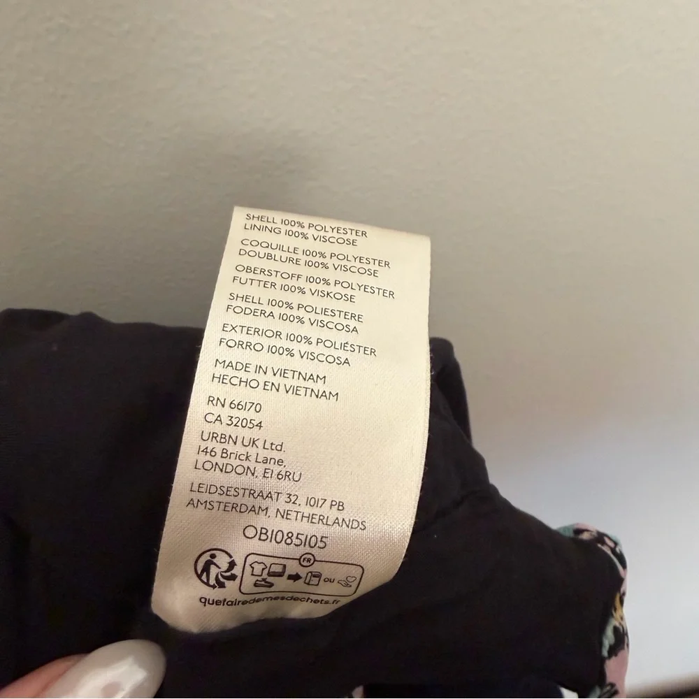 Free People Mabel Printed Smocked Long Sleeve Top - Picture 6 of 6